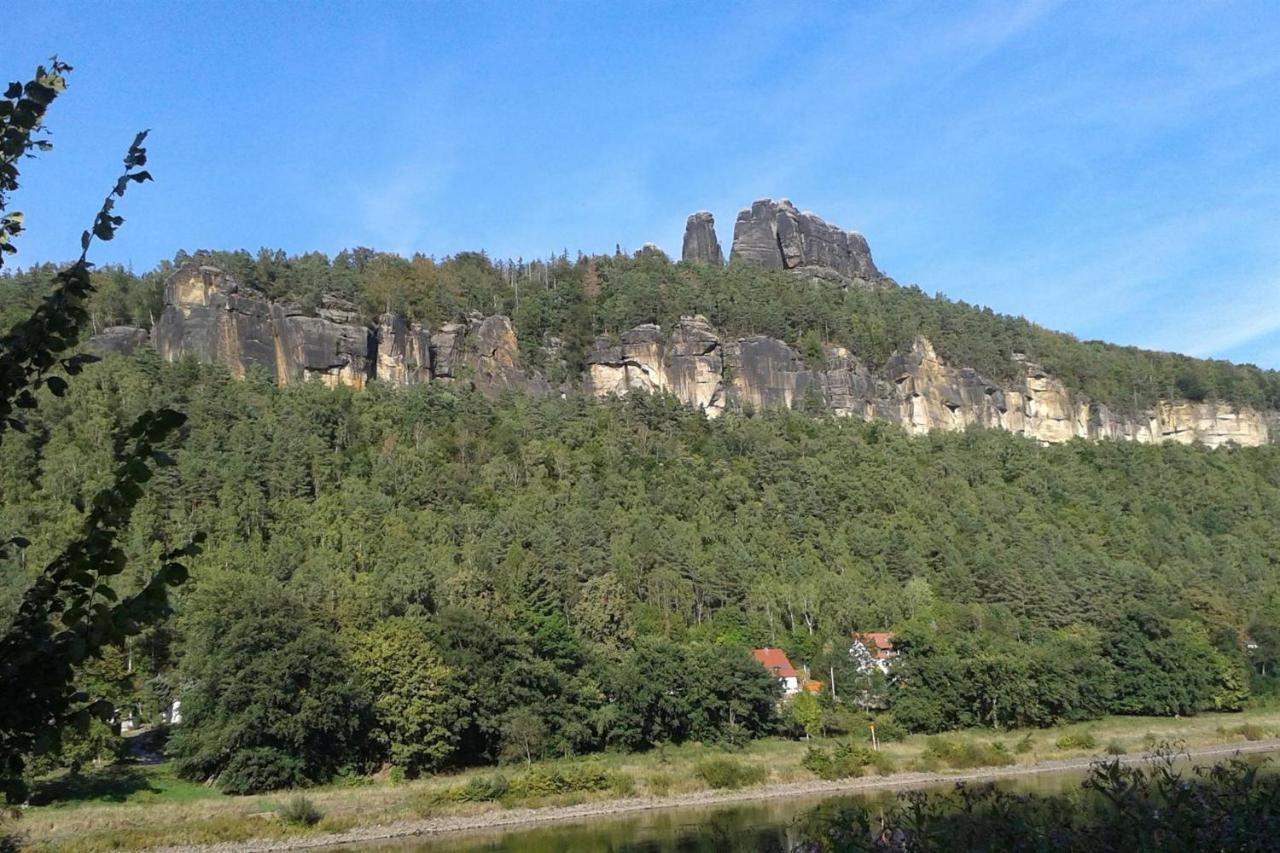 Ferienwohnung Schlesinger Hohnstein Exterior foto