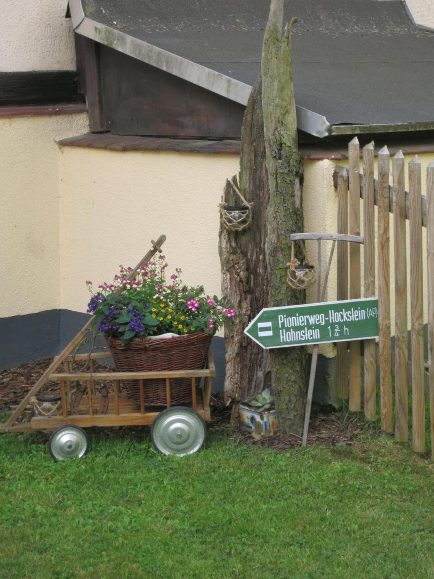 Ferienwohnung Schlesinger Hohnstein Exterior foto